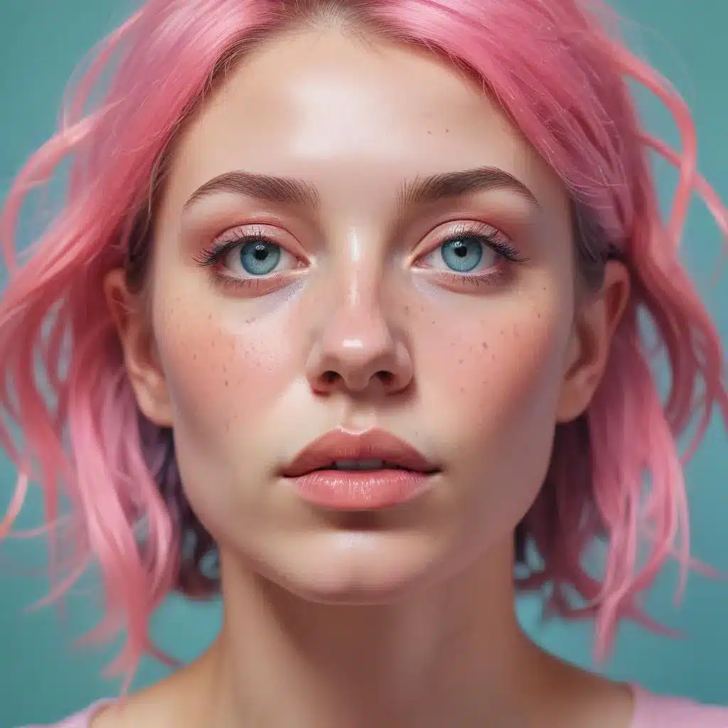 Pushing the Boundaries of Portraiture: Experimental Methods in Vibrant Pastel Drawings