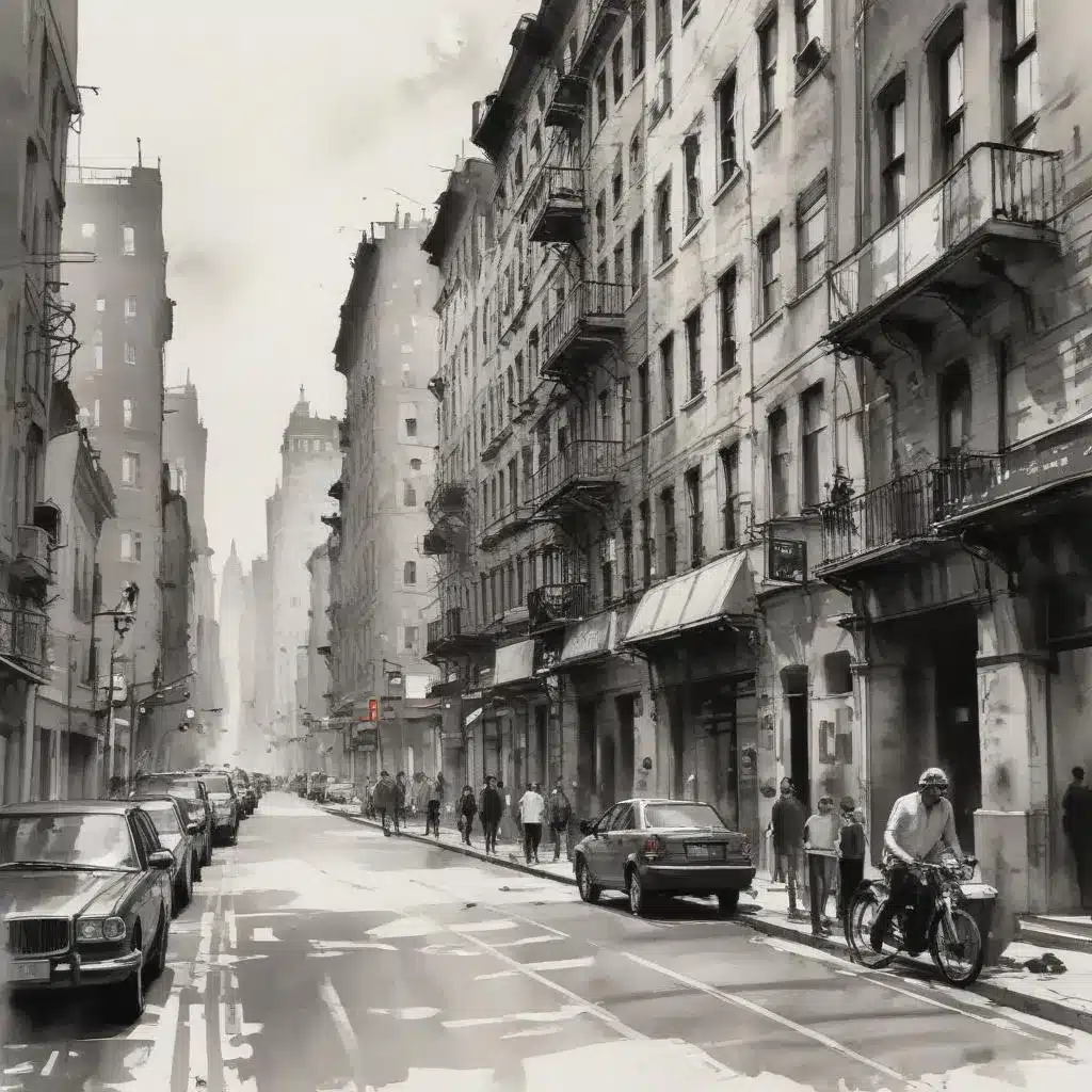 Unconventional Approaches to Urban Sketching: Experimental Ink Wash Techniques