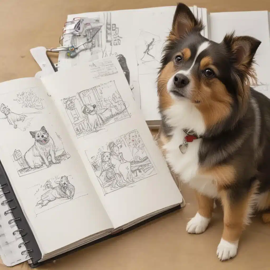 Unlocking the Narrative Potential of Sketchbooks for Pet Owners