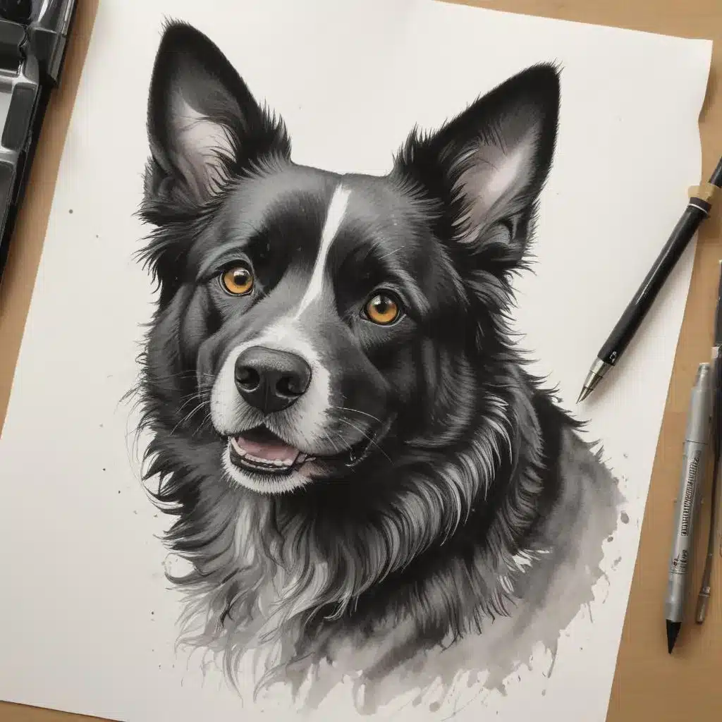 Unlocking the Versatility of Ink for Spontaneous Pet Drawings
