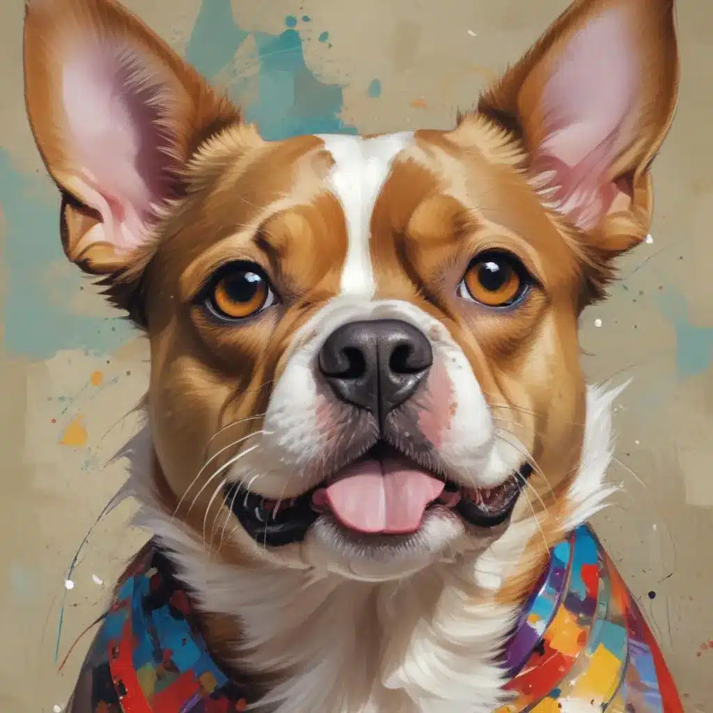 Abstract Expressions Unleashed: Captivating Styles for the Modern Pet Art Aficionado