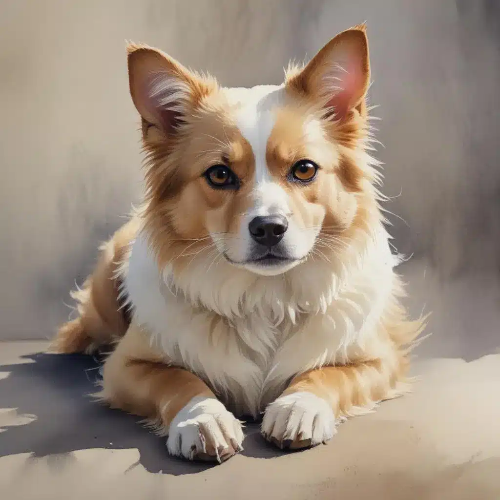 Balancing Light and Shadow: Moody Watercolour Pet Paintings