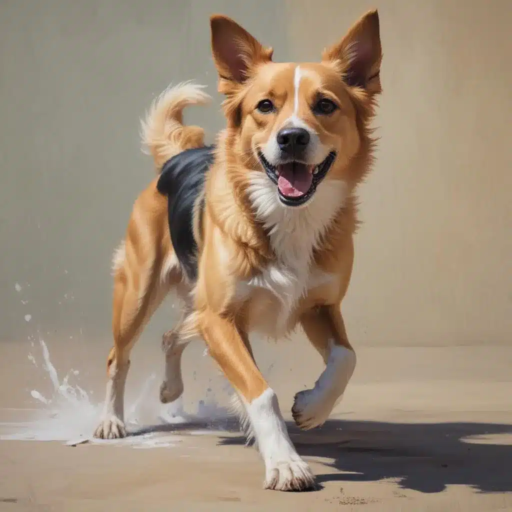 Balancing Spontaneity and Control in Dynamic and Emotive Canine Paintings