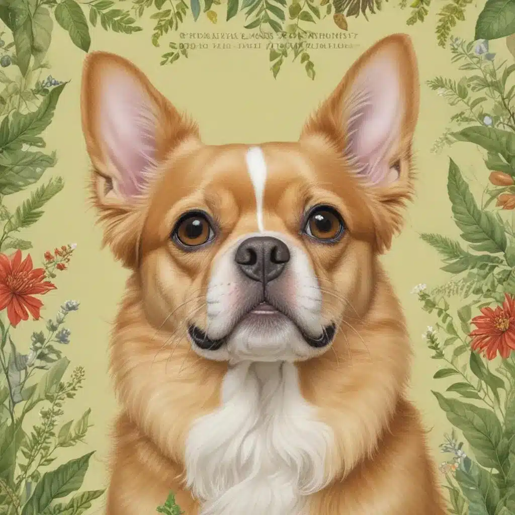 Botanical Enchantment for Pet Portraits: Exploring the Art of Drawing from Nature