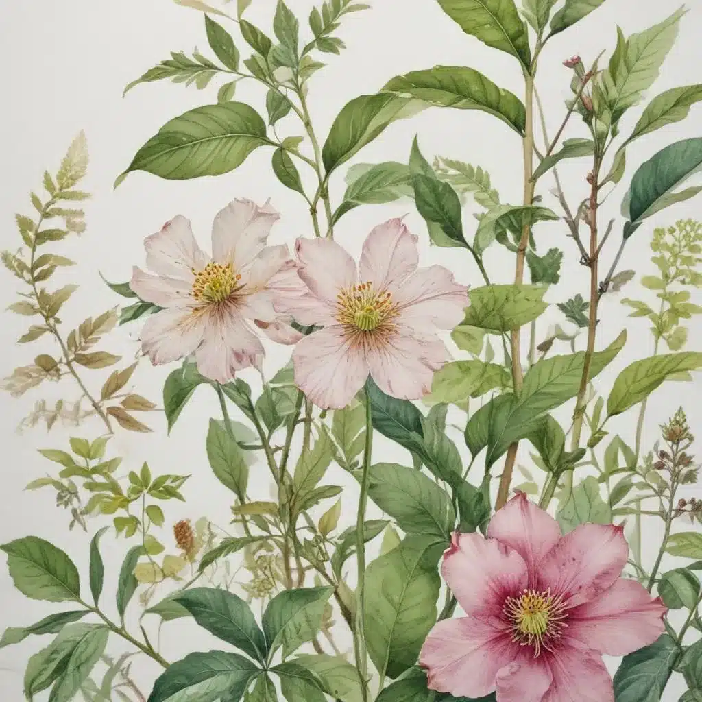 Botanical Illustration in Watercolour: Capturing the Essence of the Natural World with Eco-Friendly Methods