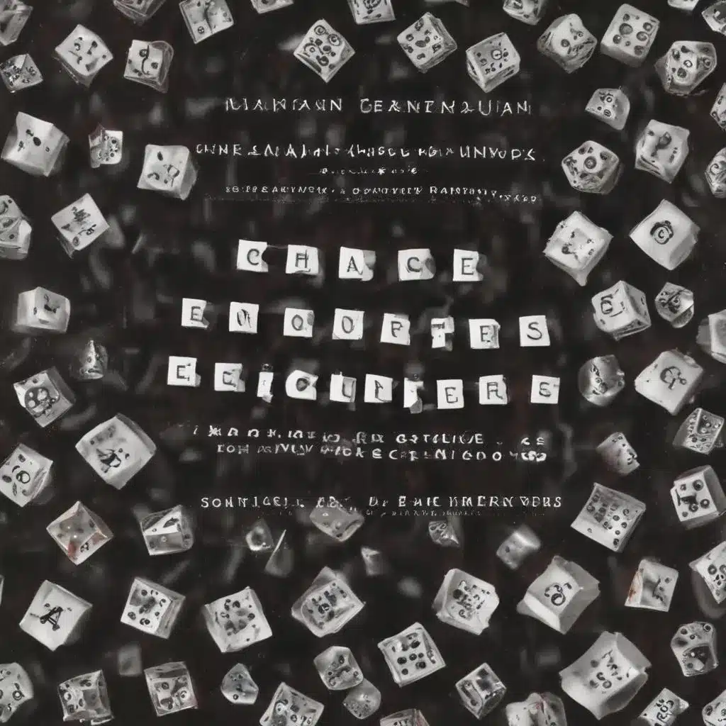 Chance Encounters: Embracing Randomness, Spontaneity, and Serendipity in the Creative Process