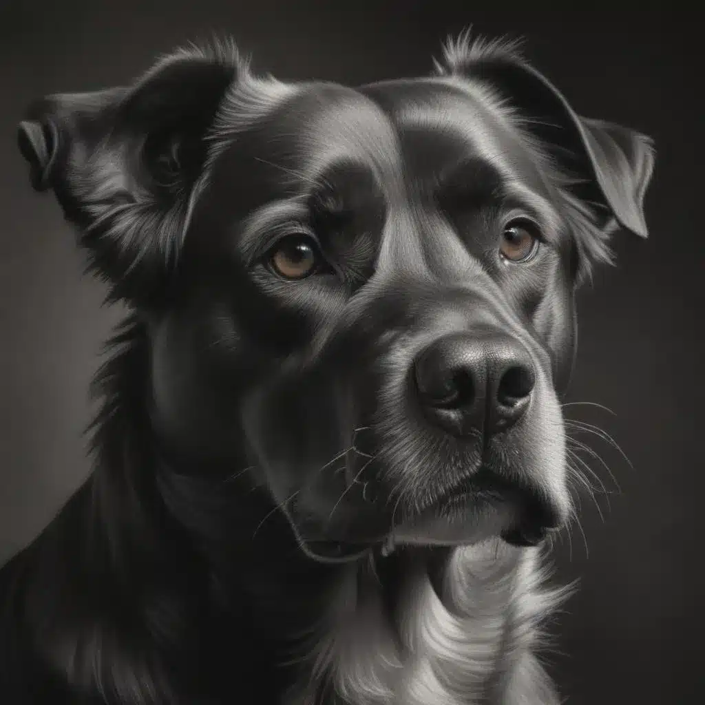 Charcoal Charisma: Captivating Canine Drawings through Expressive Methods