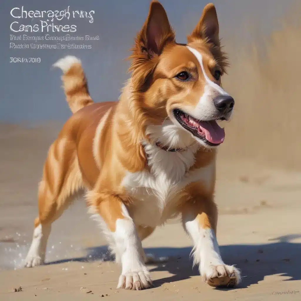 Choreographing Canines: Dynamic Compositions for Energetic Dog Paintings
