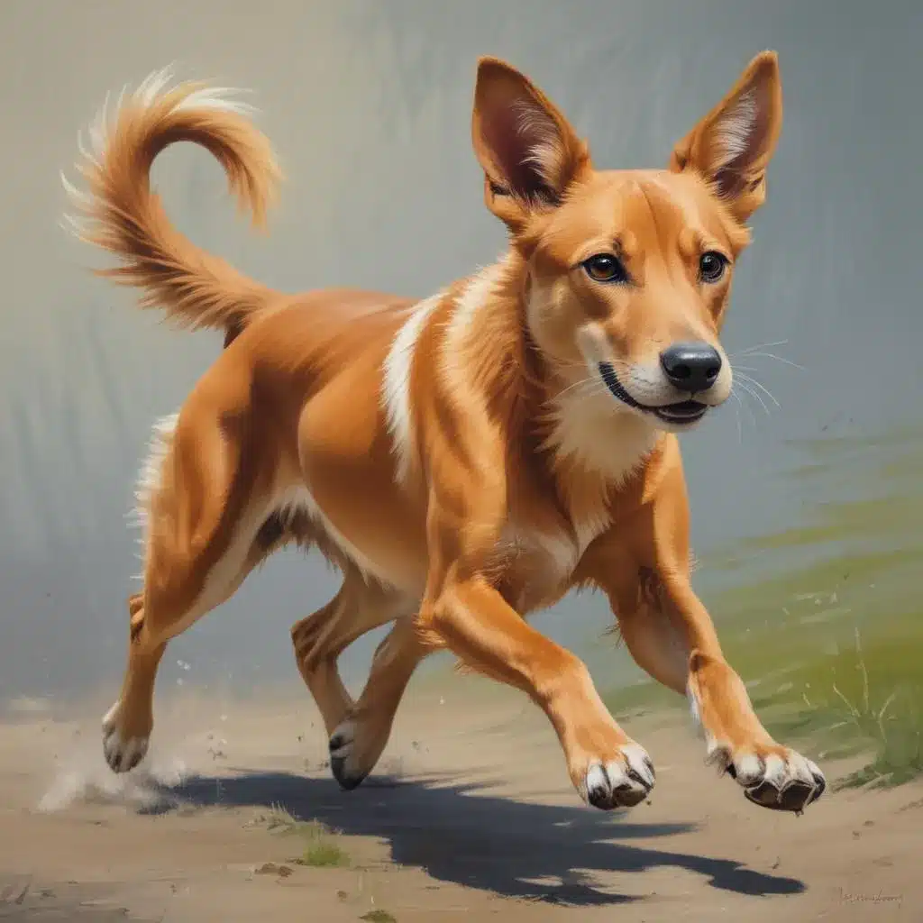 Designing with Rhythm and Movement for Energetic Animal Paintings