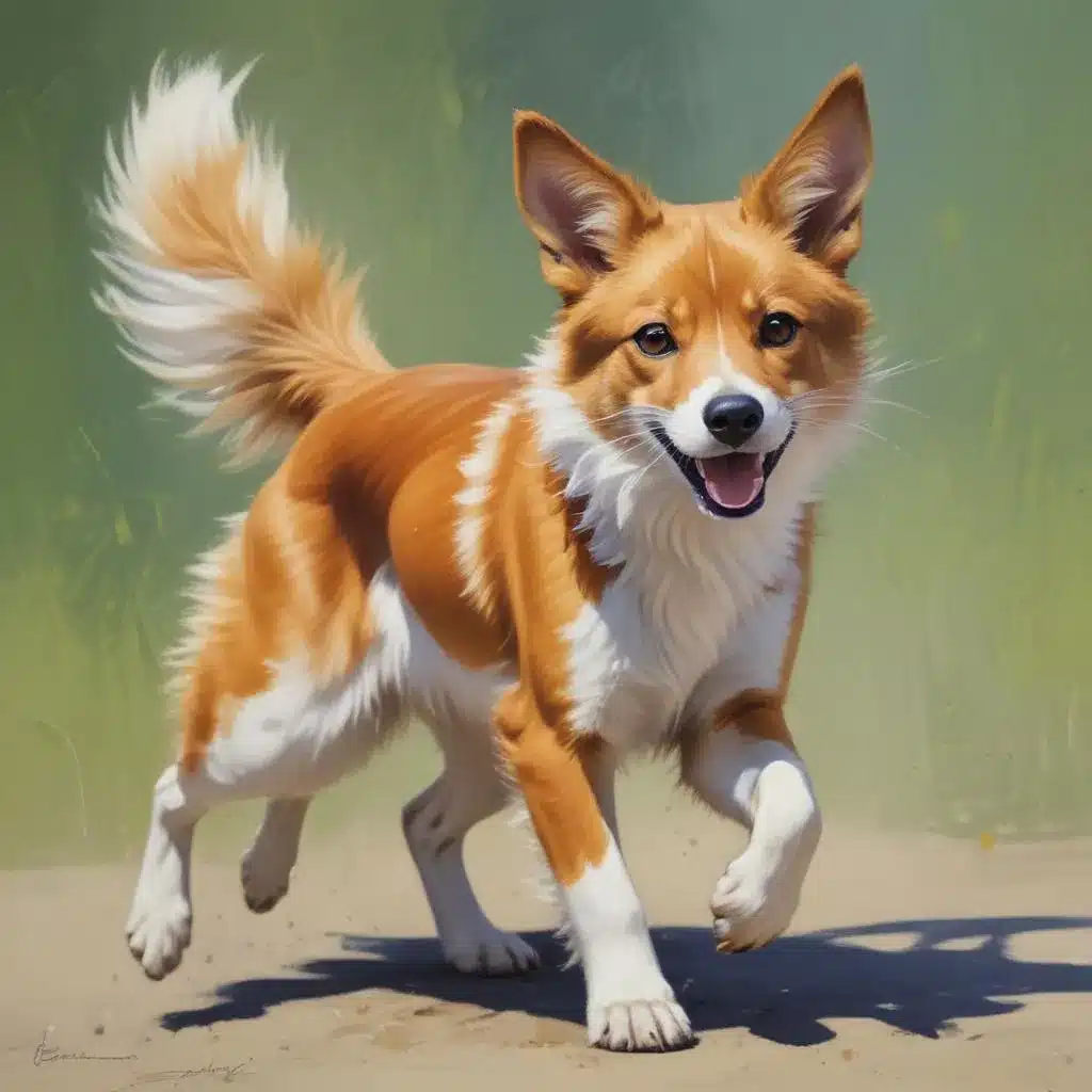Designing with Rhythm and Movement for Energetic and Lively Animal Paintings