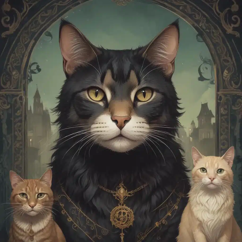 Designing with Symbolic Imagery for Narrative Feline Illustrations