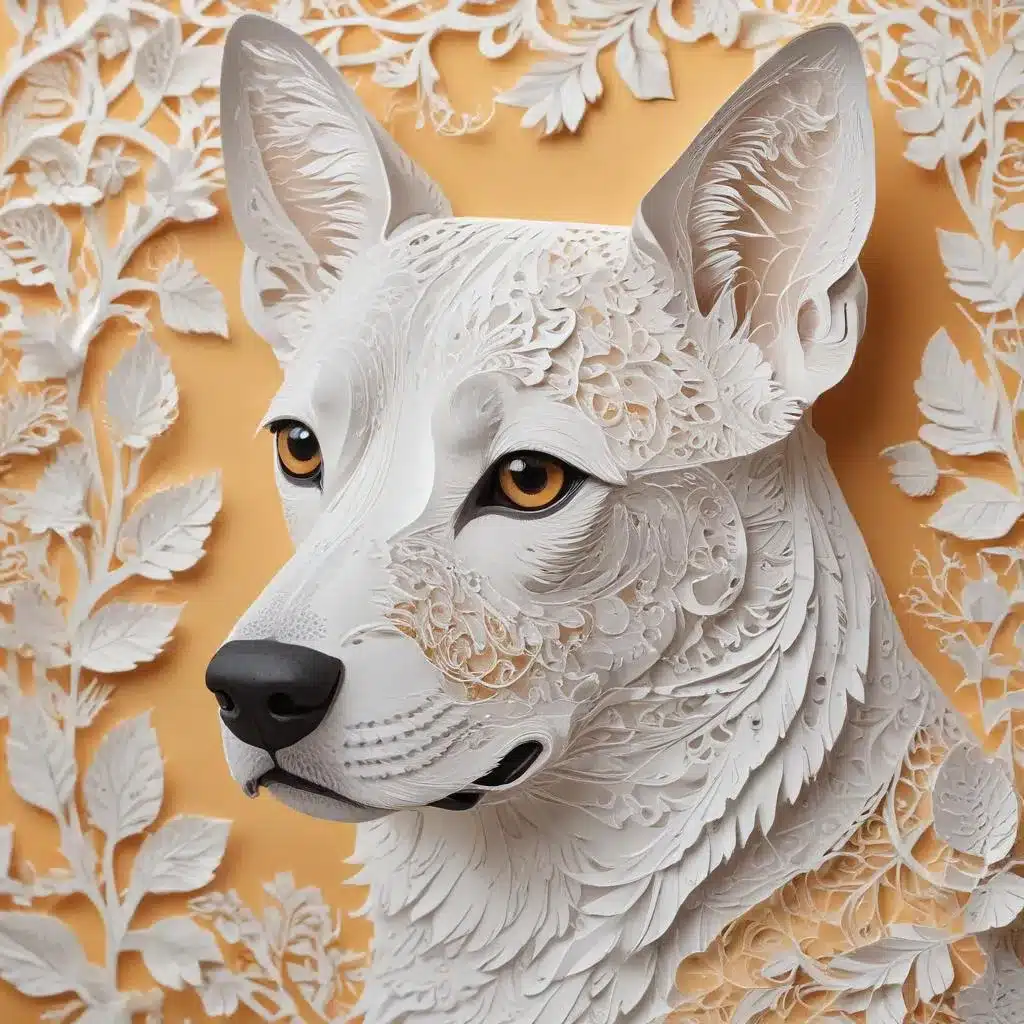 Discovering the Artistry of Paper-Cutting: Delicate Designs Unveiled for Captivating Pet Portraits