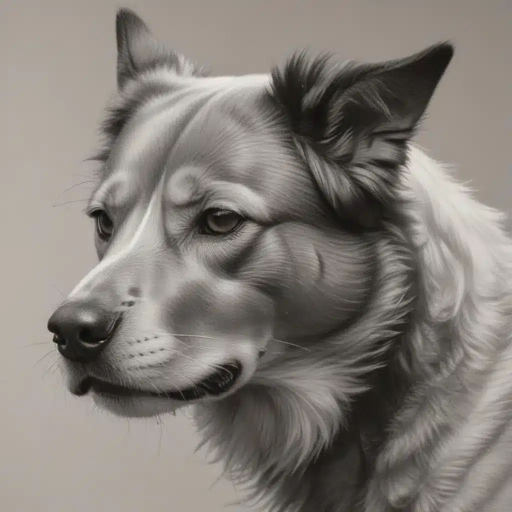 Dynamic Sketching II: Capturing the Movement of Canines in Charcoal