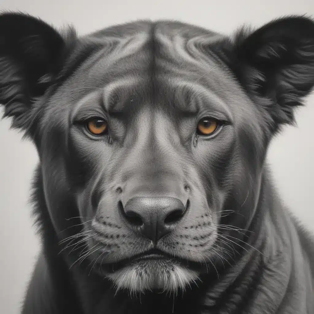 Exploring the Emotive Power of Charcoal for Animal Drawings