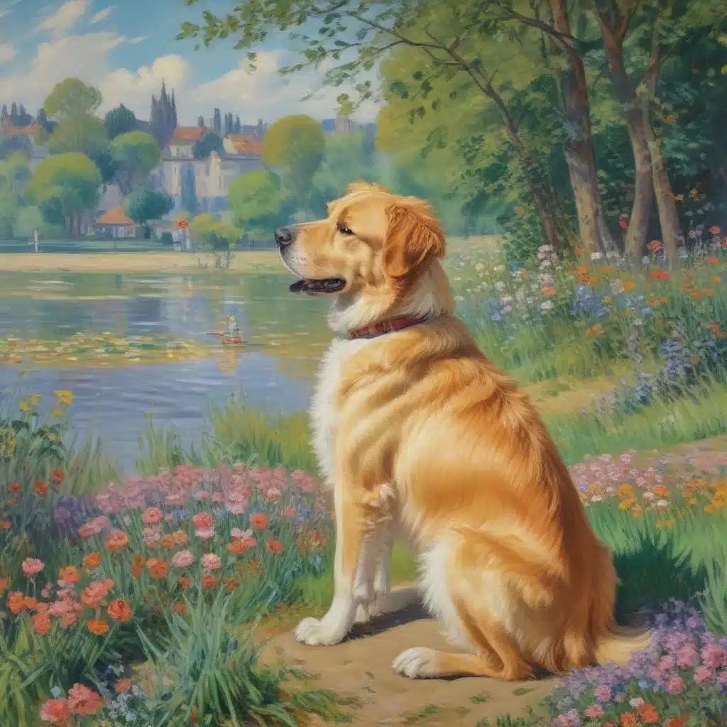 Exploring the Vibrant Palettes of the Impressionist Masters: A Colourful Journey through Art History and its Application to Pet Art