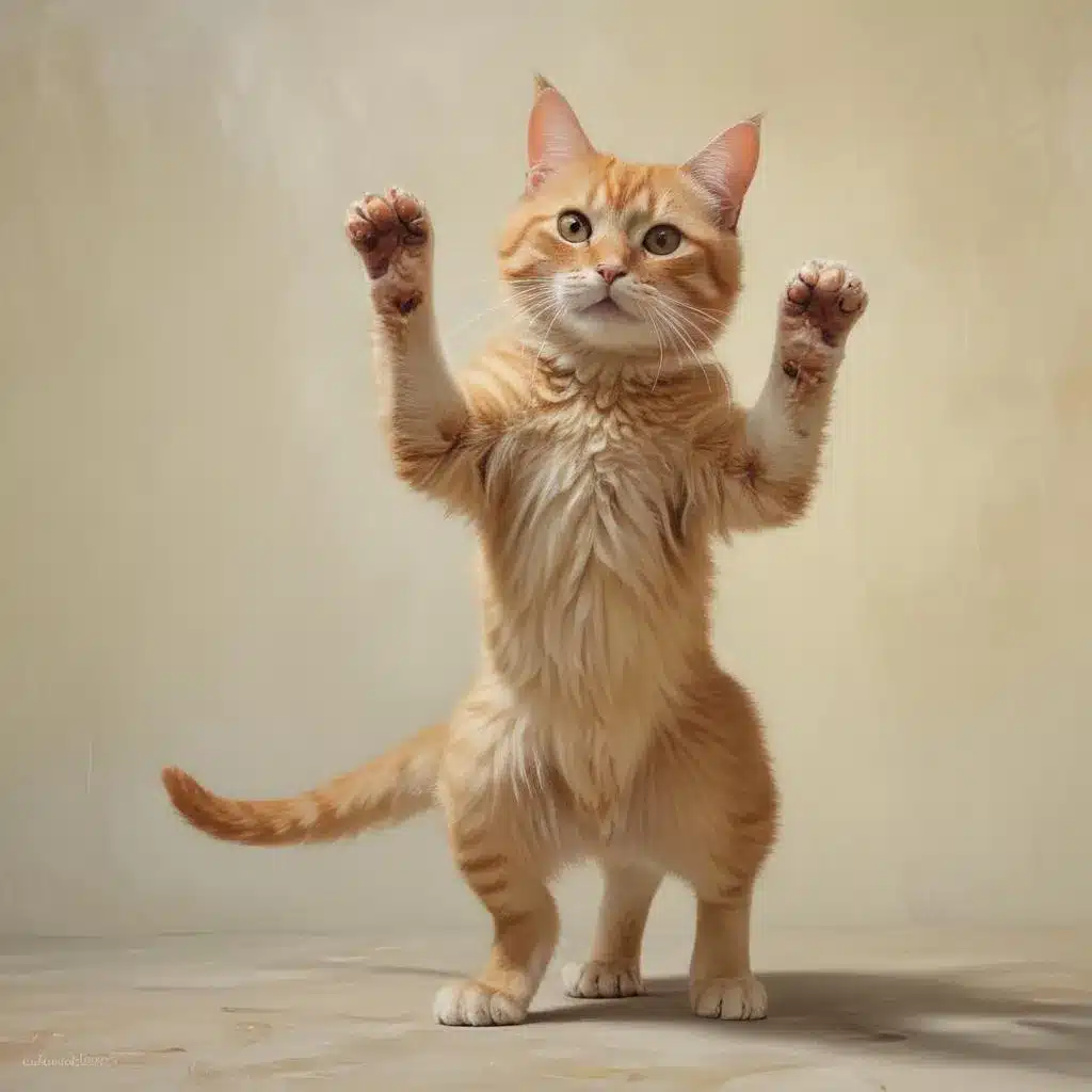 Feline Dynamism: Capturing the Movement of Cats in Paintings