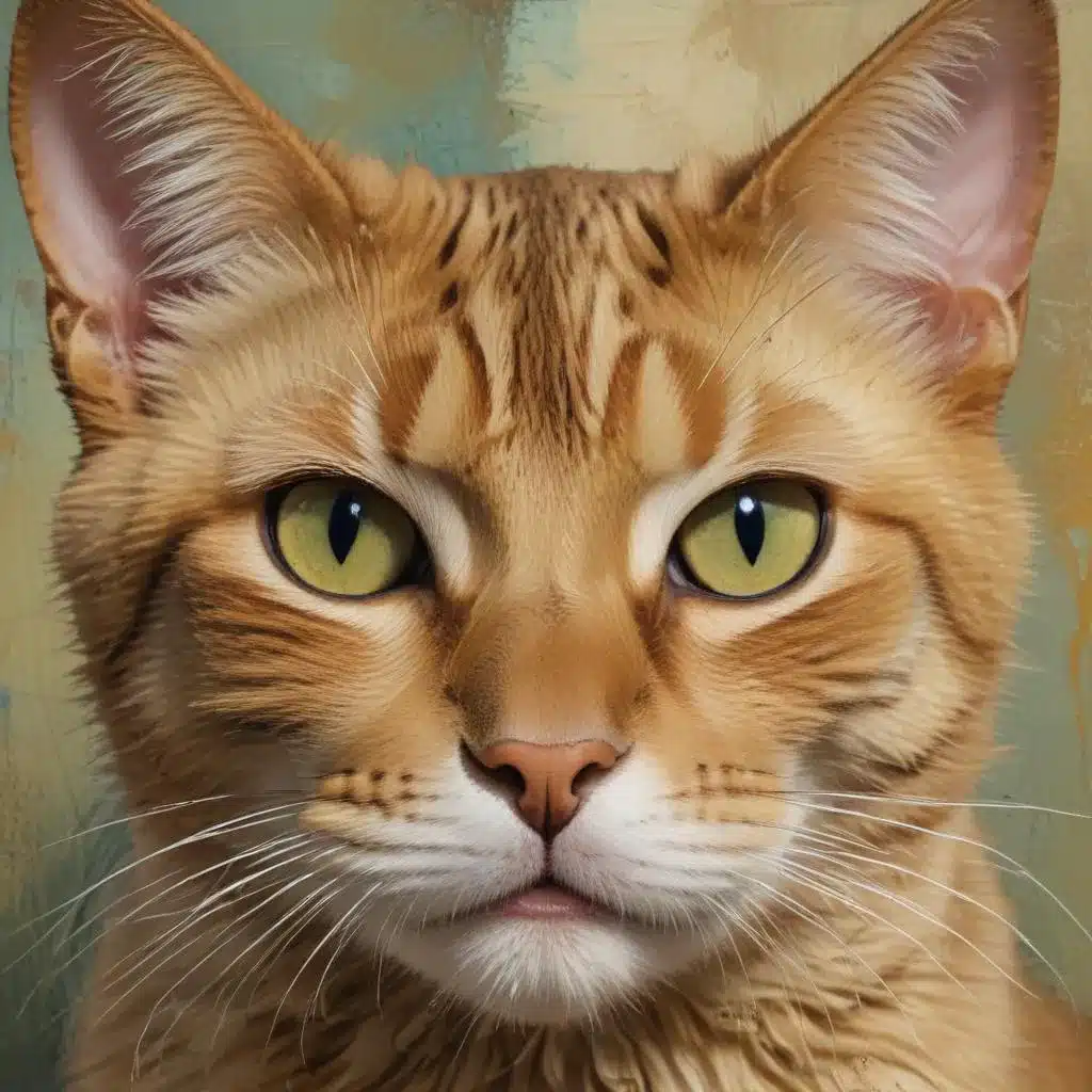 Feline Expressionism Elevated II: Innovative Cat Artworks in Mixed Media
