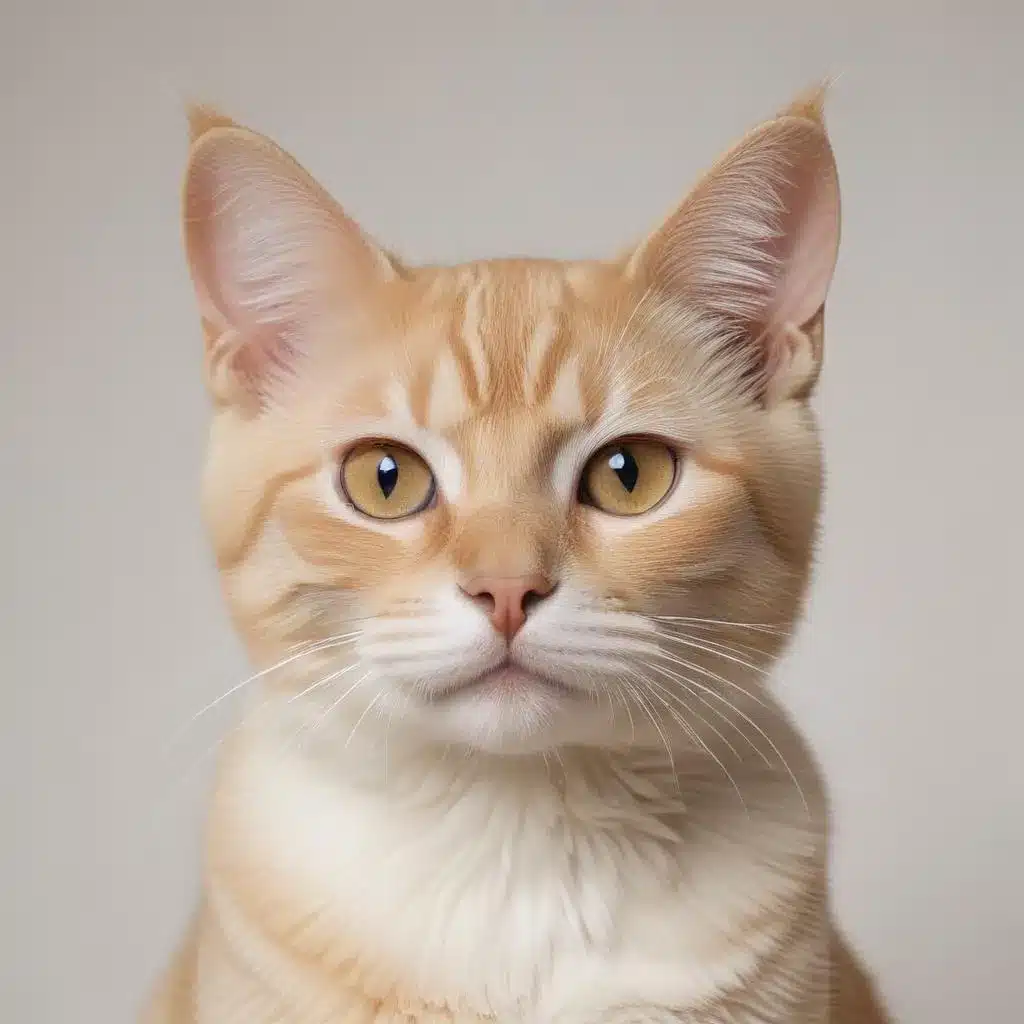 Feline Minimalism: The Art of Simplicity in Cat Portraiture