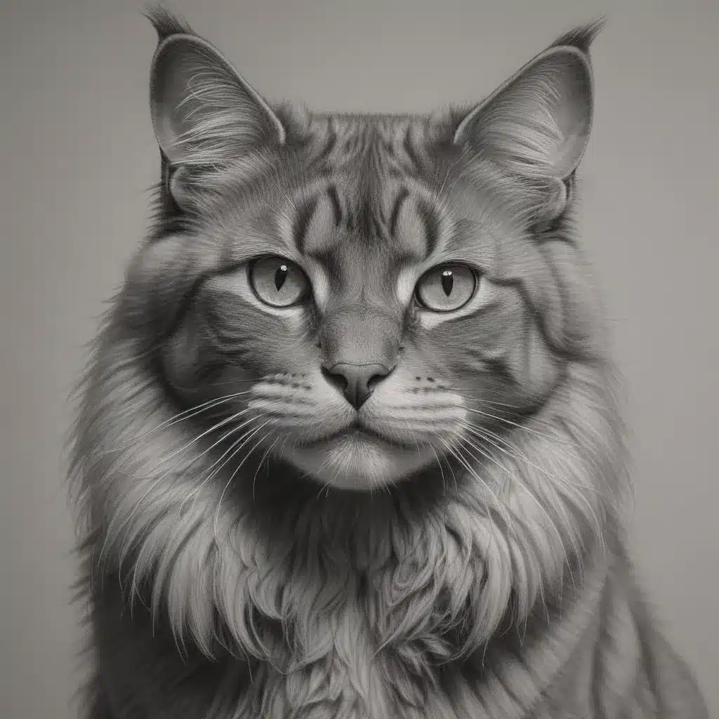 Graphite Grandeur: Elevating Feline Drawings with Depth, Dimension, and Realism