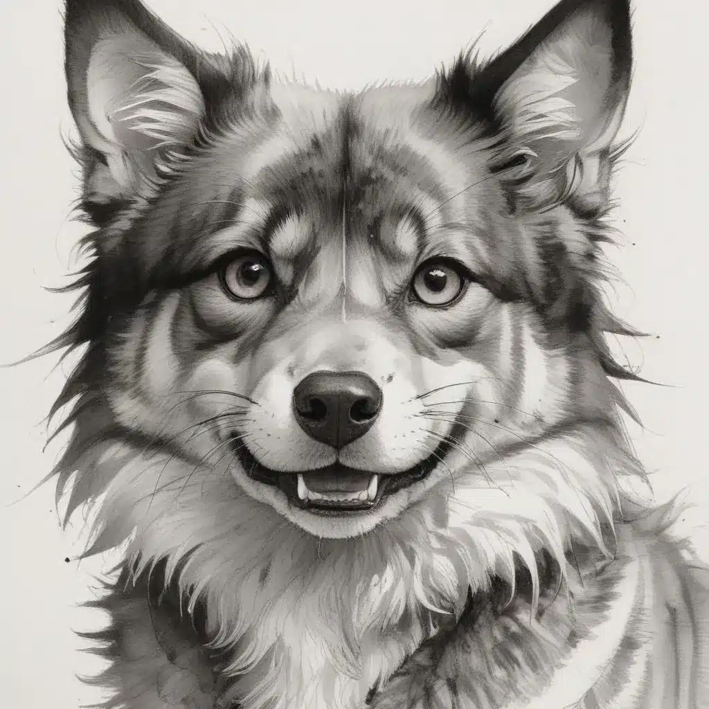 Ink and Intuition: Spontaneous Approaches to Drawing Expressive Furry Companions