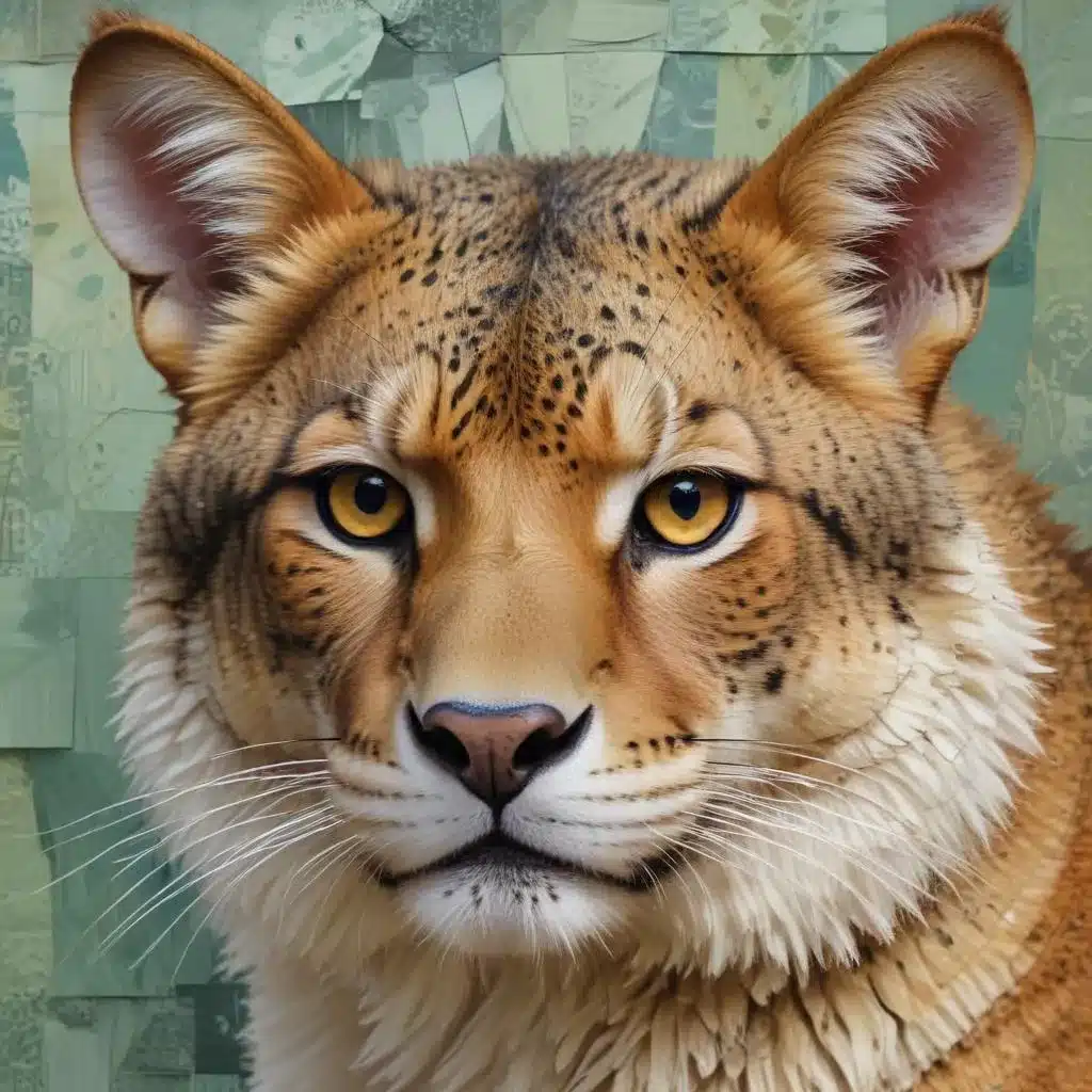 Innovating with Collage Techniques for Textural Animal Artworks