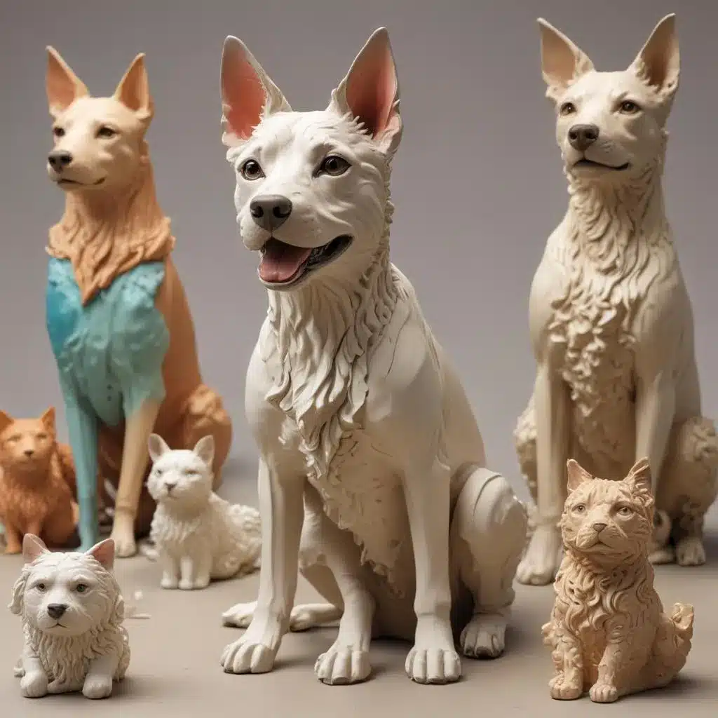 Innovative Ceramic Sculpture: Molding Clay into Expressive Pet Art Forms
