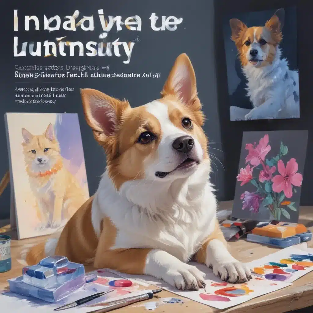 Innovative Gouache Luminosity: Versatile Techniques for Vibrant and Luminous Pet Art