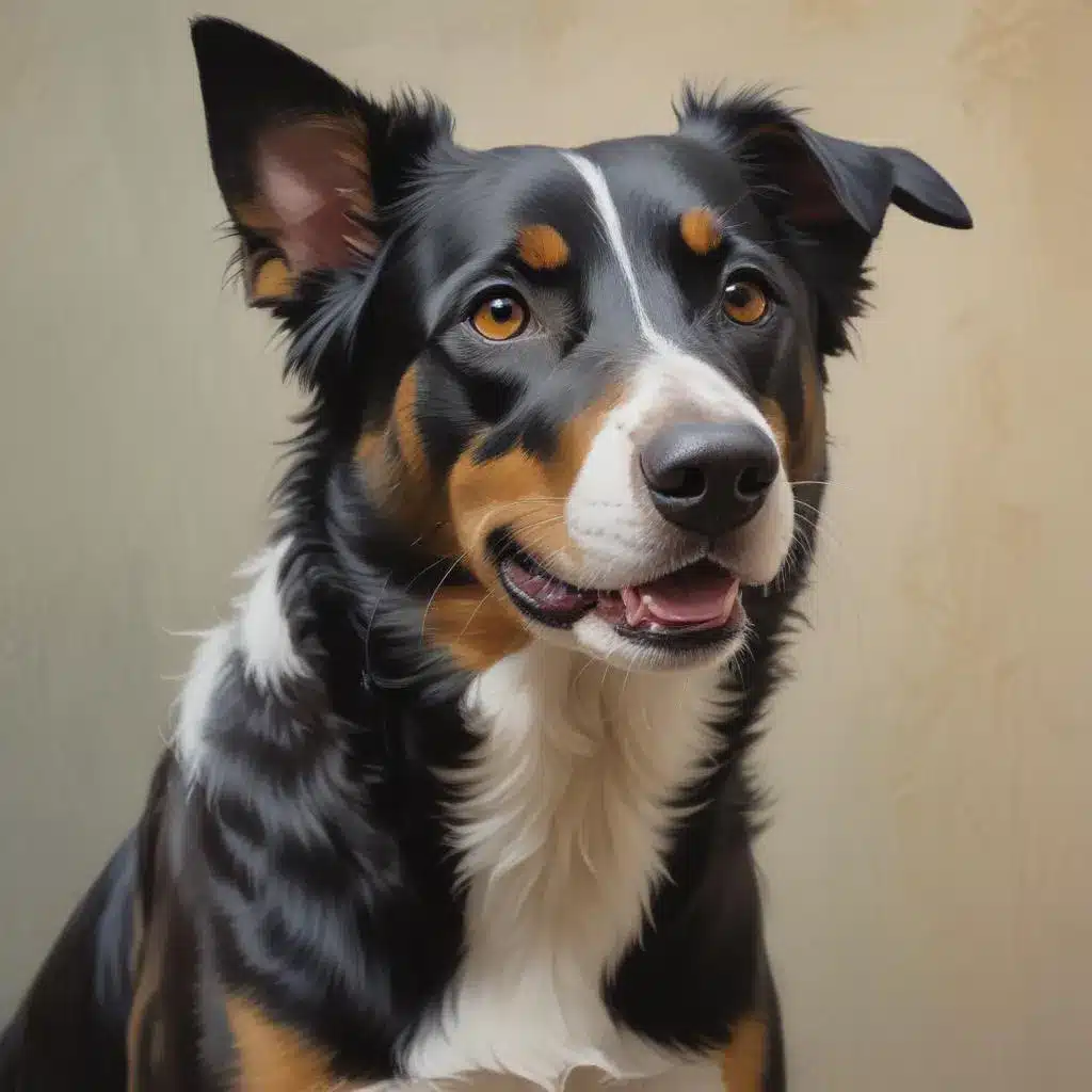 Mastering Expressive Brushwork for Dynamic and Characterful Canine Paintings