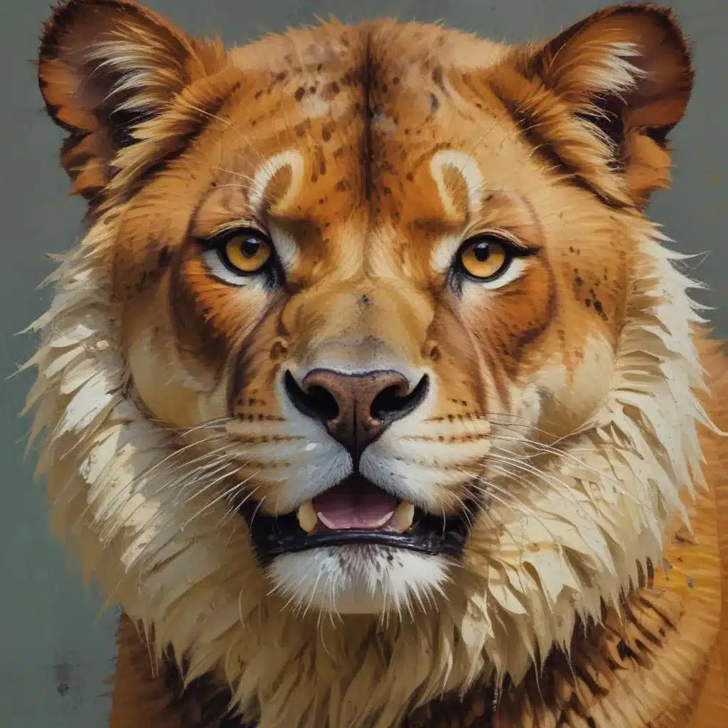 Mastering Palette Knife: Captivating Textural Effects and Dynamism in Animal Paintings