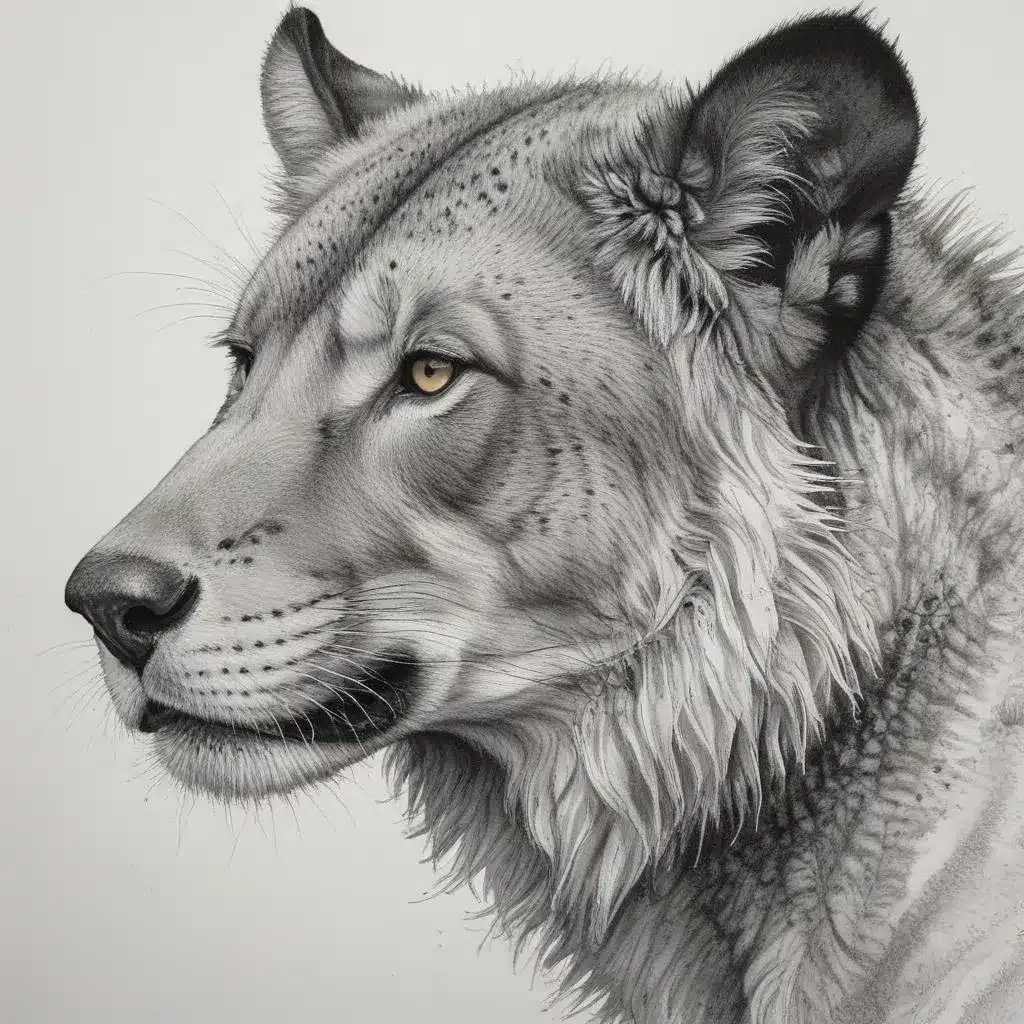 Optimising Pen and Ink Techniques for Energetic and Characterful Animal Drawings