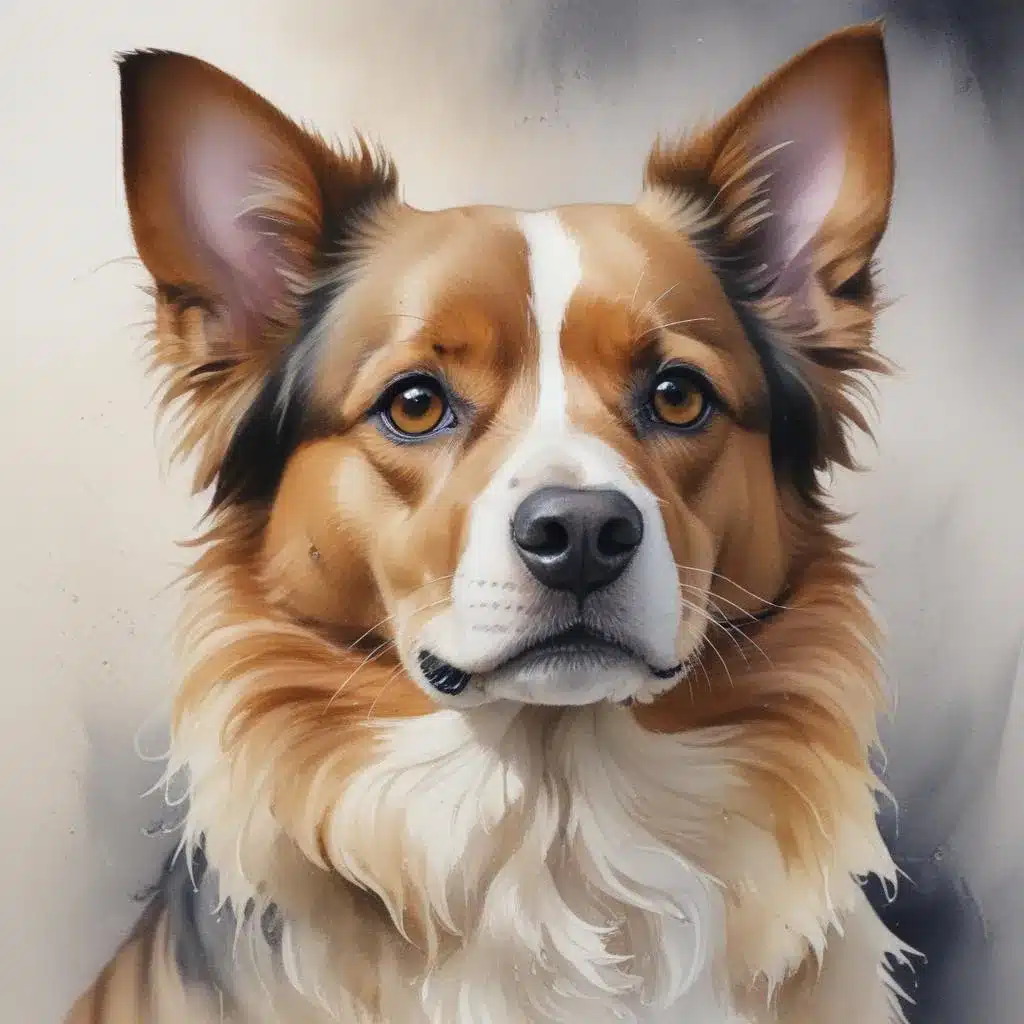 Optimising Watercolour for Captivating and Moody Pet Portraits