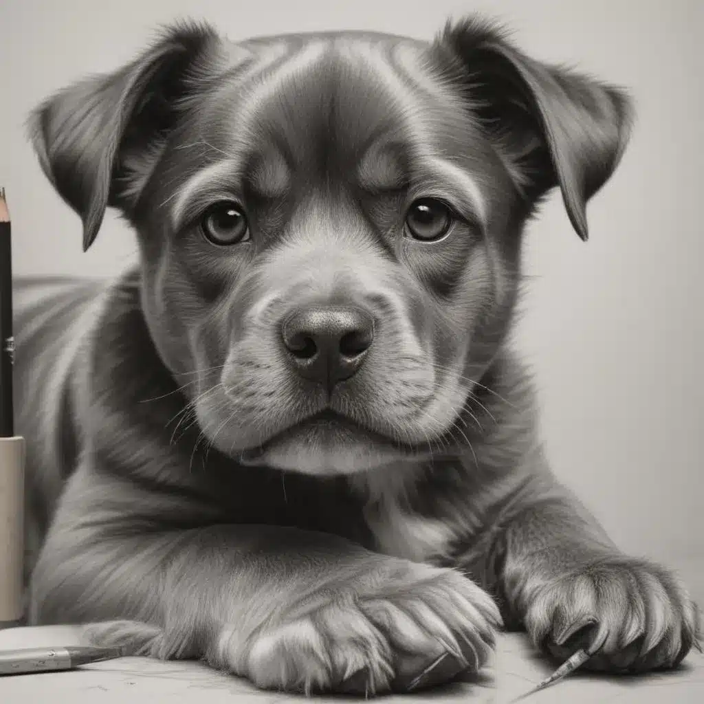 Paws and Pencils: Exploring the Art of Drawing Pets in Expressive Charcoal