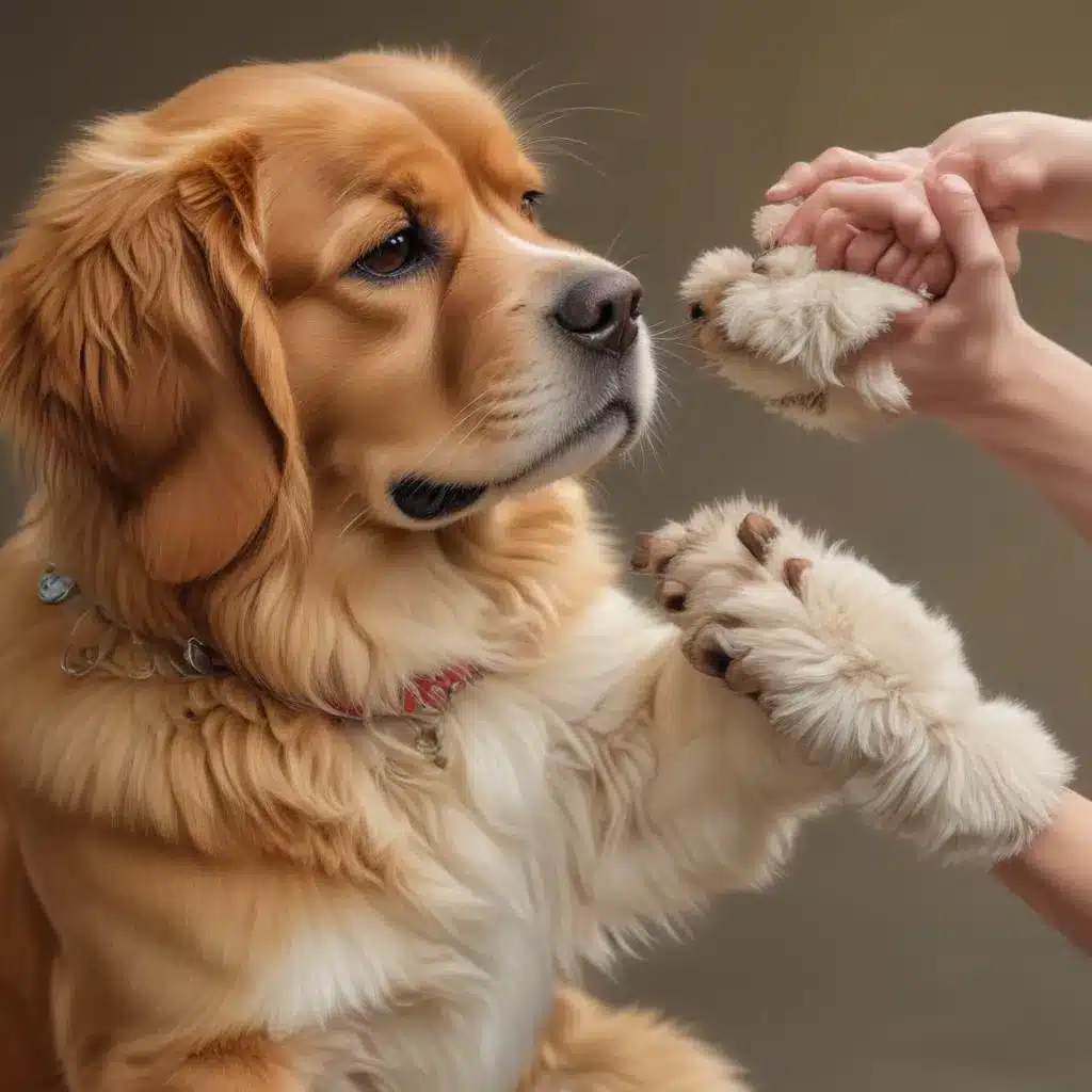 Paws for Reflection: Capturing the Essence of the Cherished Pet-Human Bond in Art