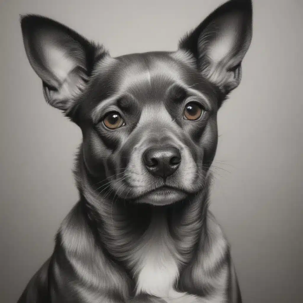 Pushing the Boundaries of Charcoal for Evocative Pet Drawings