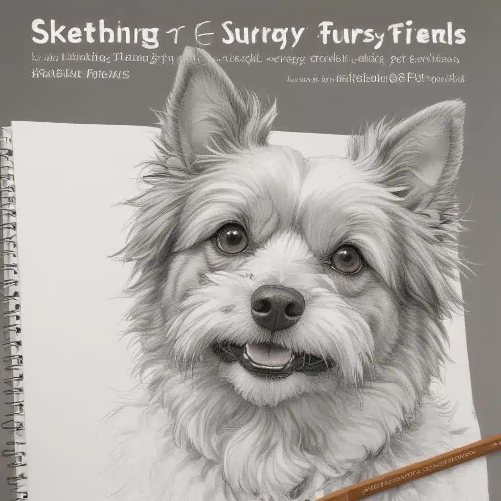 Sketching Furry Friends: Unlocking Dynamic Drawing for Lively and Gestural Pet Portraits