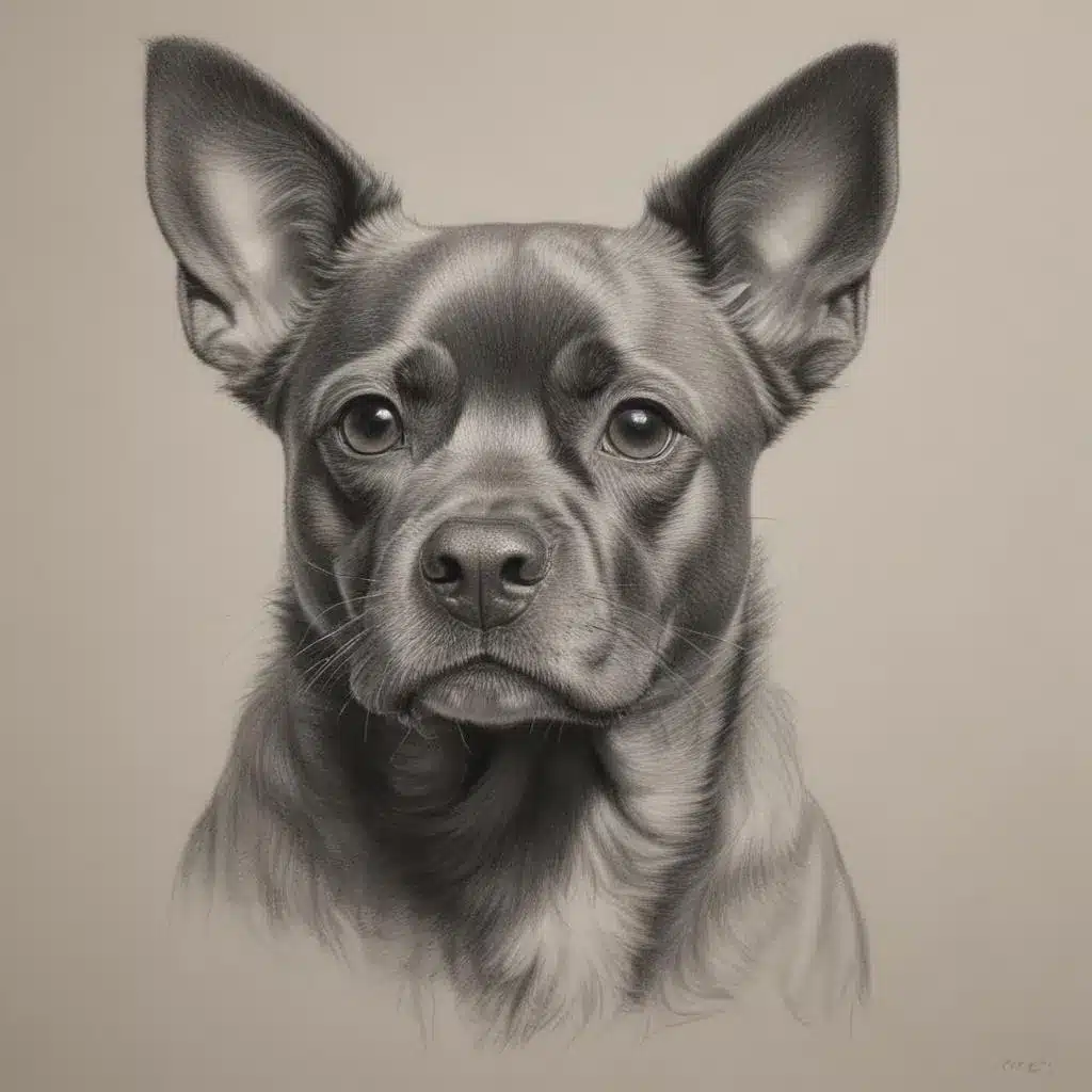 Sketching the Ephemeral: Charcoal Explorations of Fleeting Pets