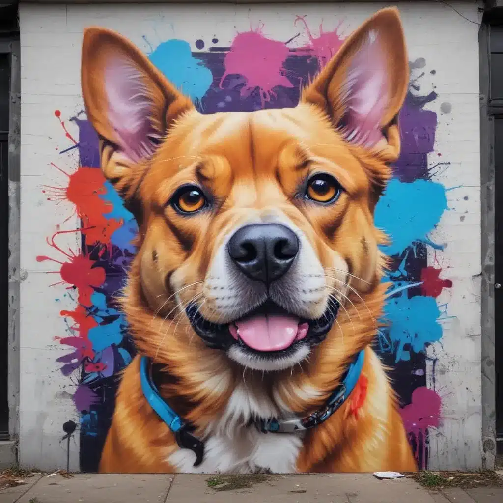 Street Art Inspiration: Exploring the Vibrant World of Graffiti for Innovative Pet Portraits