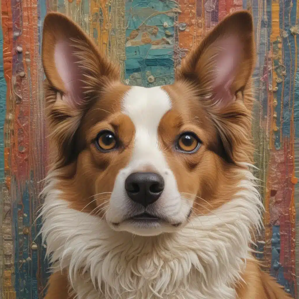 Textural Tapestry: Weaving Together Mixed Media for Multidimensional Pet Art