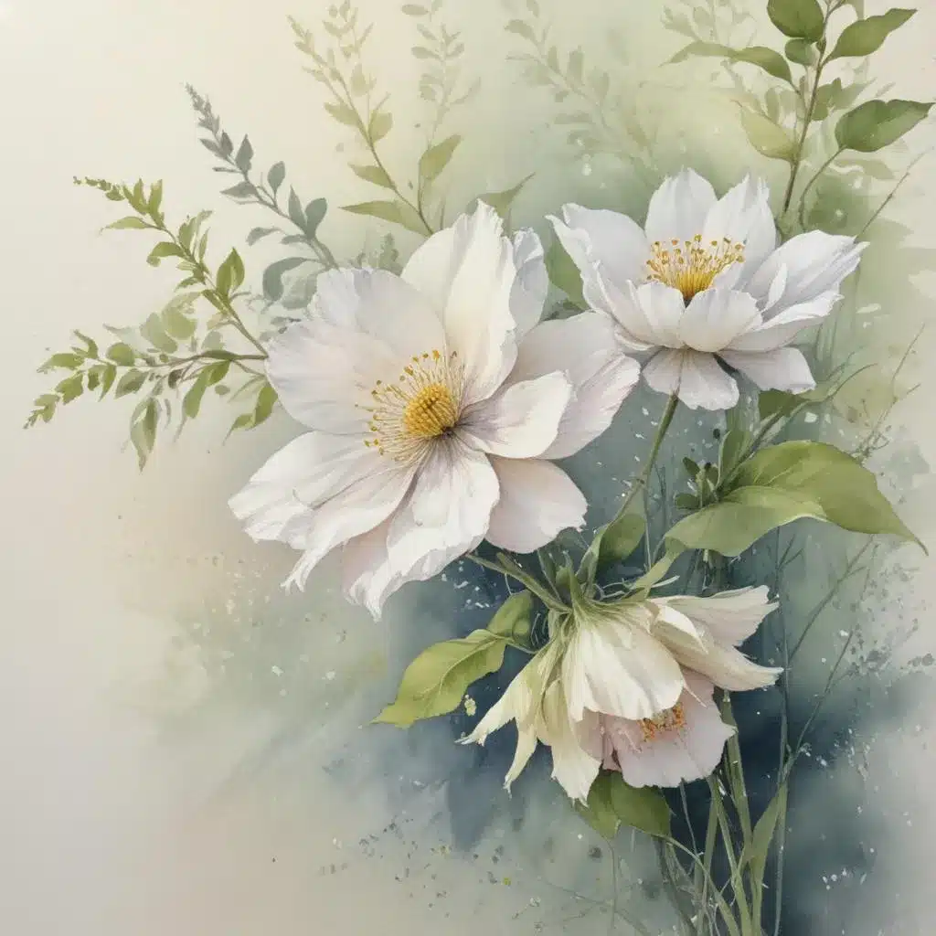 Watercolour Whispers: Delicate Brushwork for Ethereal, Evocative, and Captivating Companion Artworks