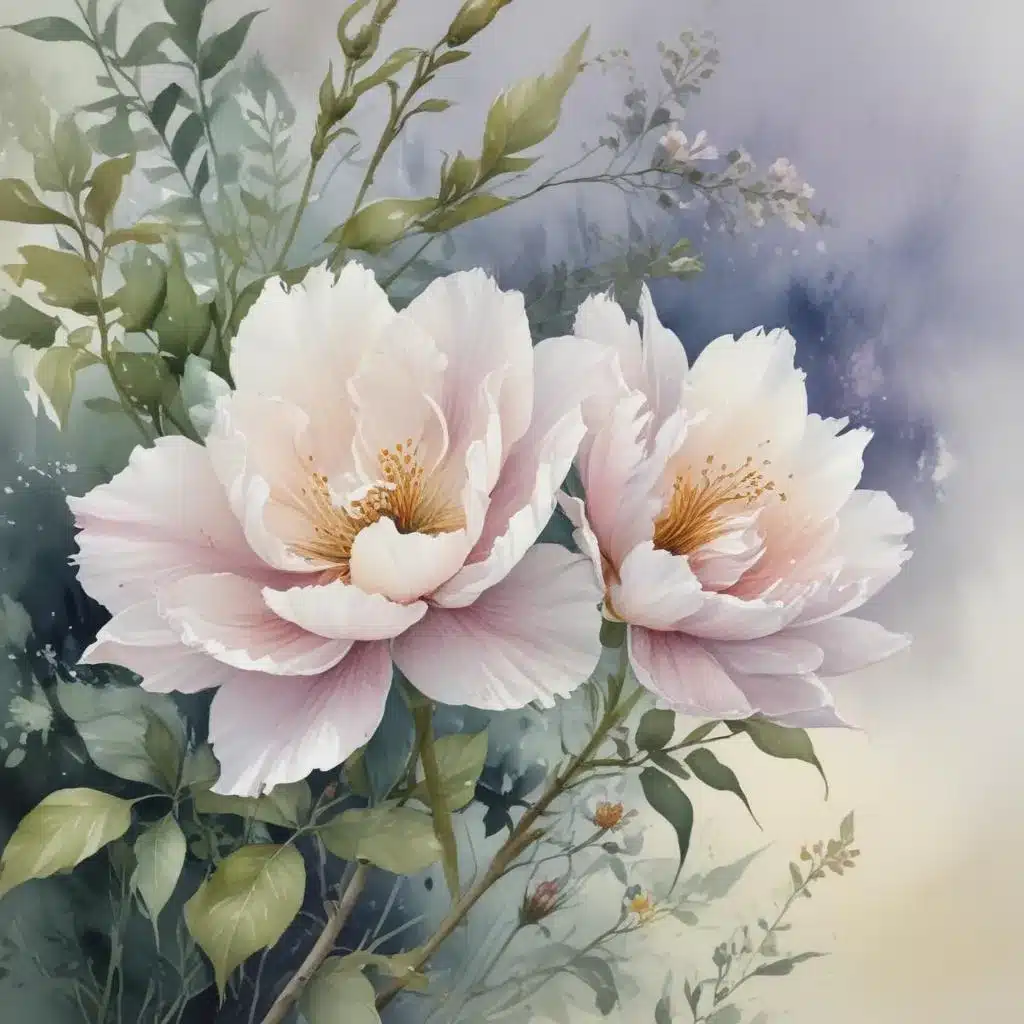 Watercolour Whispers: Painting Ethereal, Atmospheric, and Emotionally-Resonant Floral Artworks