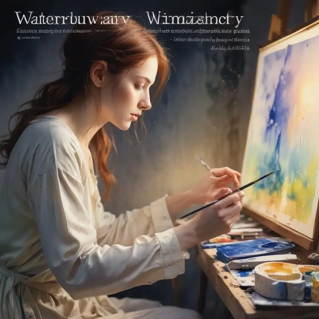 Watercolour Wizardry: Luminous Techniques for Atmospheric and Emotionally-Resonant Paintings