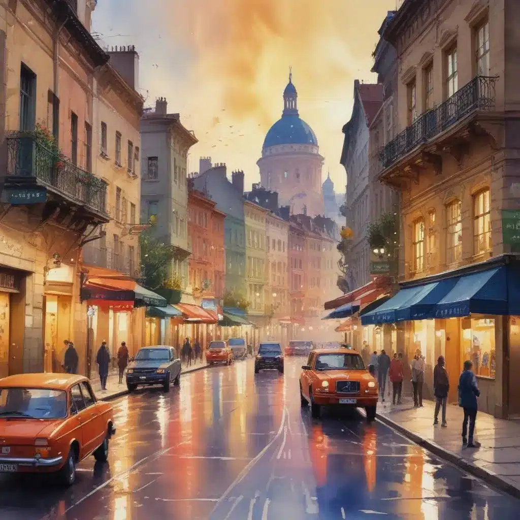Watercolour Wonders: Painting Vibrant and Atmospheric Cityscapes