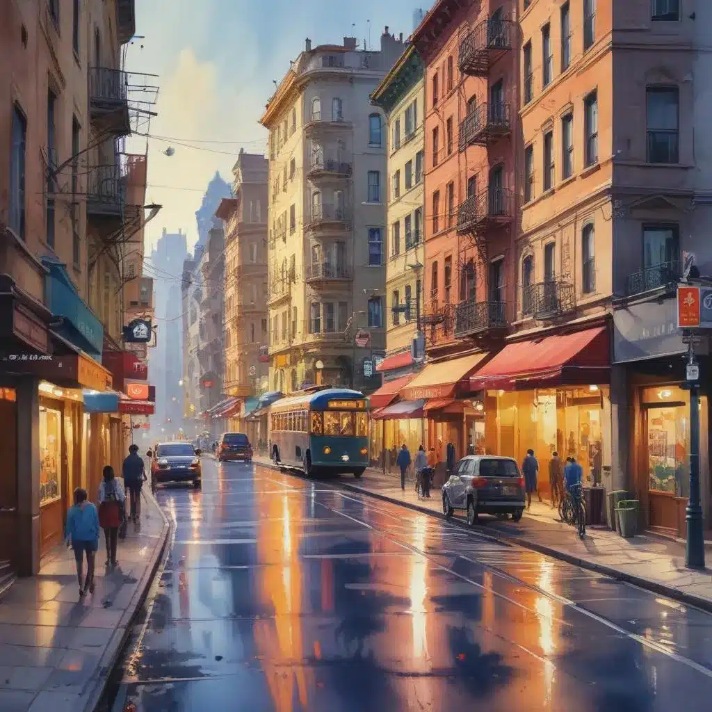 Watercolour Wonders: Painting Vibrant and Captivating Urban Scenes